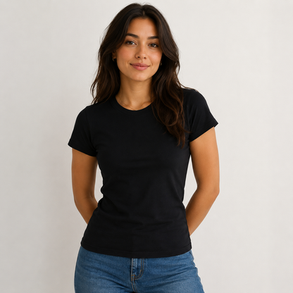 Custom and plain T-Shirt for women and girls