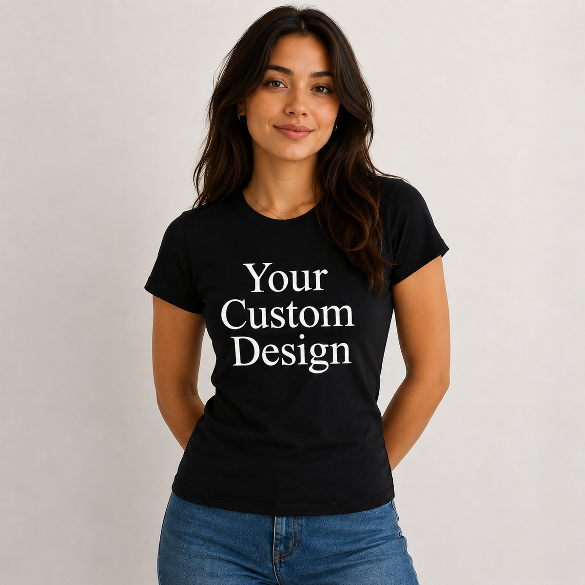 Custom and plain T-Shirt for women and girls