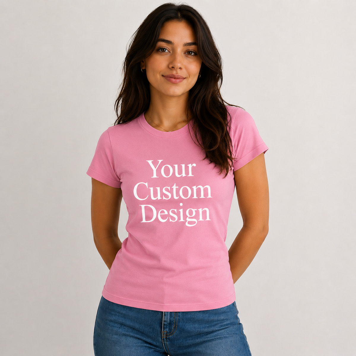 Custom and plain T-Shirt for women and girls
