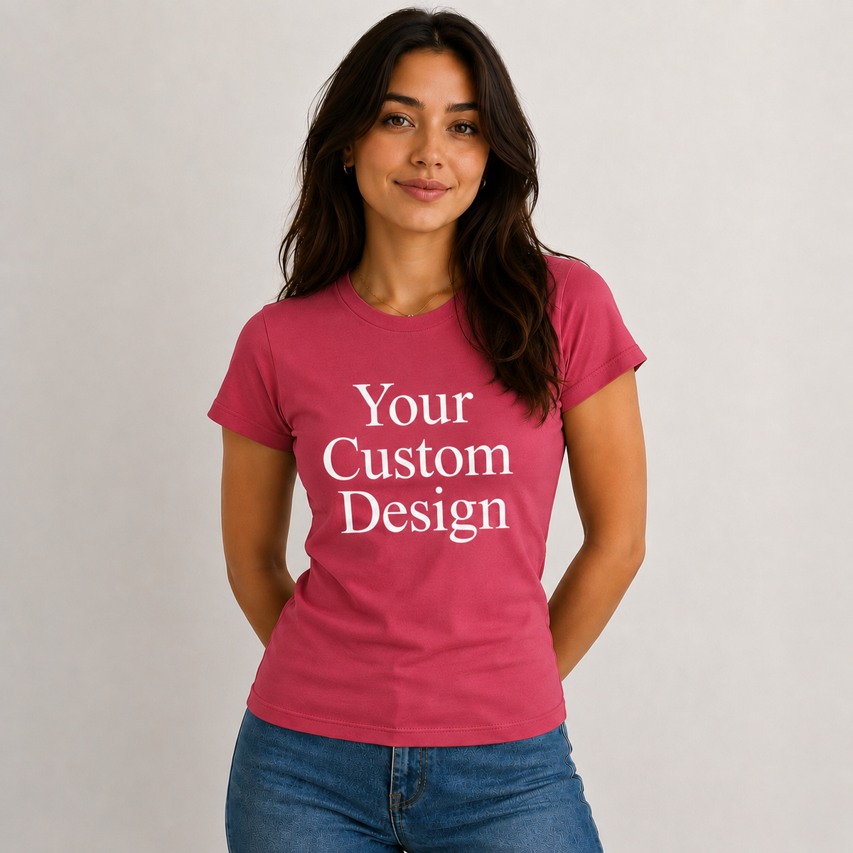 Custom and plain T-Shirt for women and girls