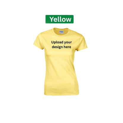 Custom and plain T-Shirt for women and girls