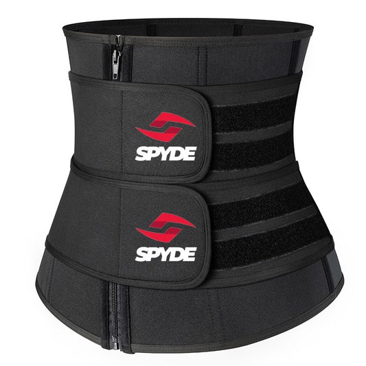 Spyde Latex Women's Black Waist Trainer Tummy Control Belt Body Shaper Waist Cincher