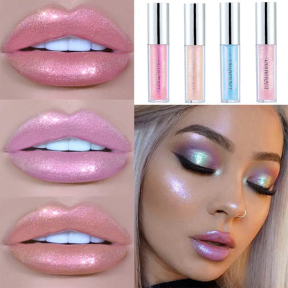 Shiny Colorful Lip Gloss and Moisturizing Lipstick
