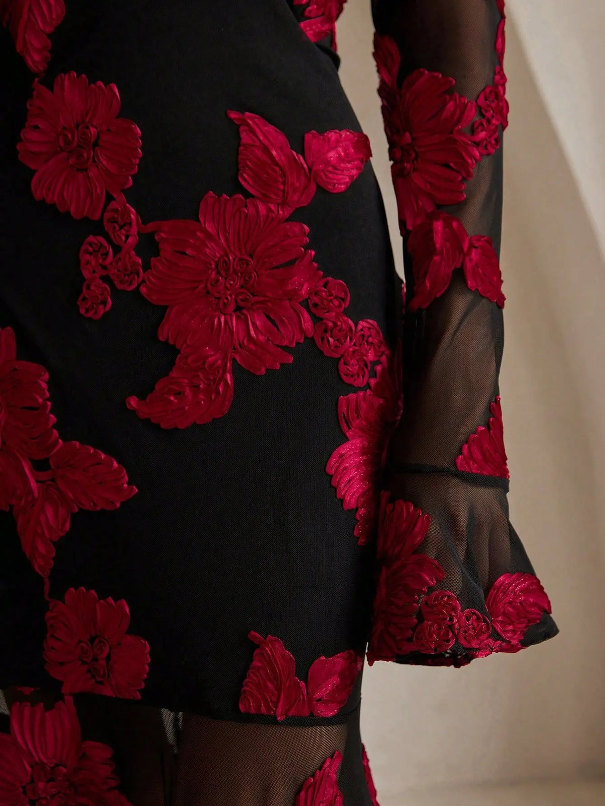 Elegant Dress Dress for Women 2026 Spring Collection Waist V-neck Jacquard Embroidered Dress