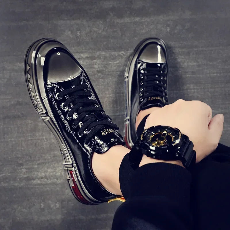 men sneakers Shoes for Men Man Male Genuine Leather Casual Shoes Man Fashion Comfortable Luxury Designer male Shoess