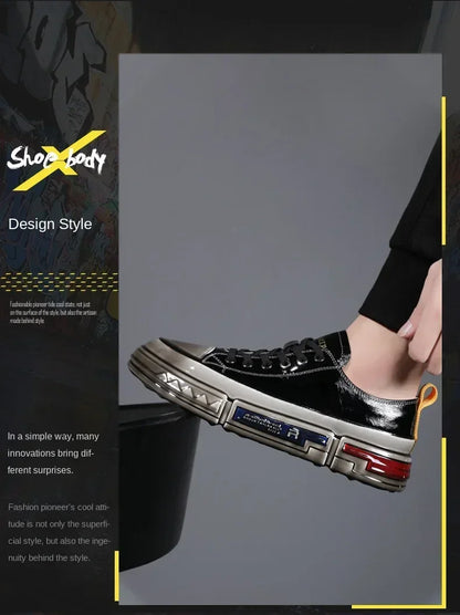 men sneakers Shoes for Men Man Male Genuine Leather Casual Shoes Man Fashion Comfortable Luxury Designer male Shoess