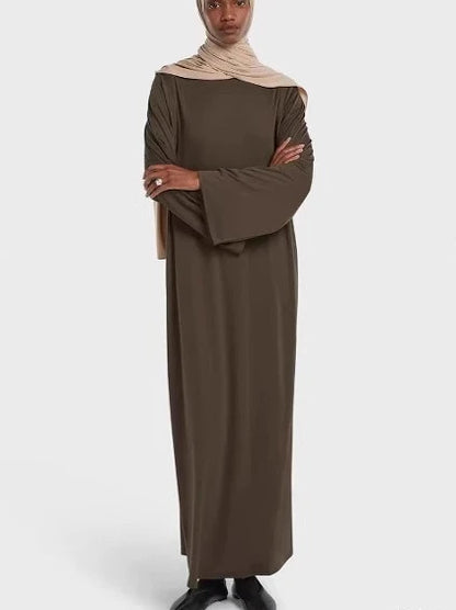 Dress Women Eid Modest Dresses Prayer Abayas Dubai Vestidos Saudi Arabic Long Robe Kaftan Morocco Jalabiya Ramadan Caftan