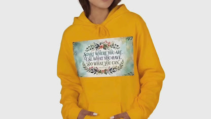 Women's Pink  Pullover Hoodie Design Print Ready Sweatshirt