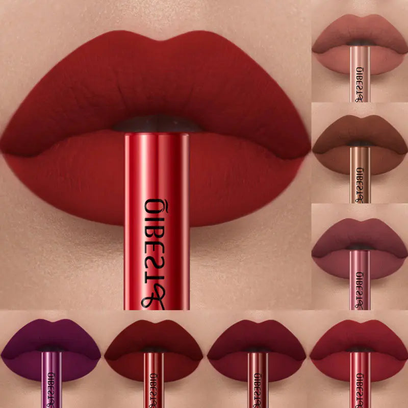 24 Colors Waterproof Matte Liquid Lipstick Collection